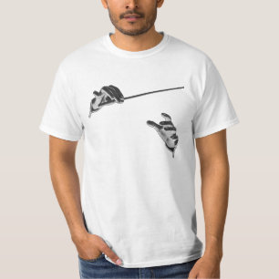 Camiseta Música vintage, manos de director con un bastón