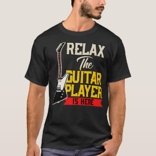Camiseta Música Vintage Relajante Guitarrista Instrumento d