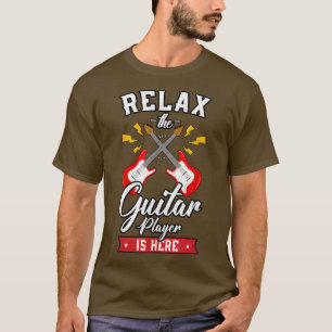 Camiseta Música Vintage Relajante Guitarrista Instrumento d