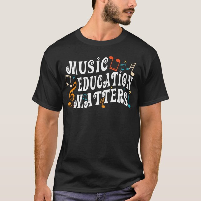 Camiseta Música y educación musical importan vinta de músic (Anverso)