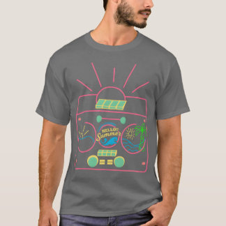 Camiseta Música y familia de verano
