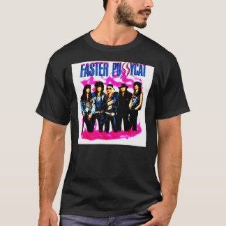 Camiseta MÚSICA Y MÚSICA DE BANDA DE PUSSYCAT MÁS RÁPIDA;&x