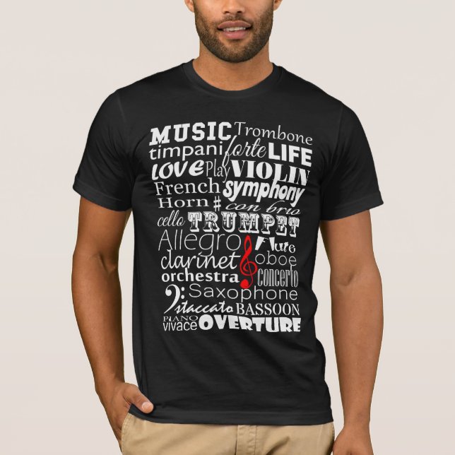 Camiseta musical (Anverso)
