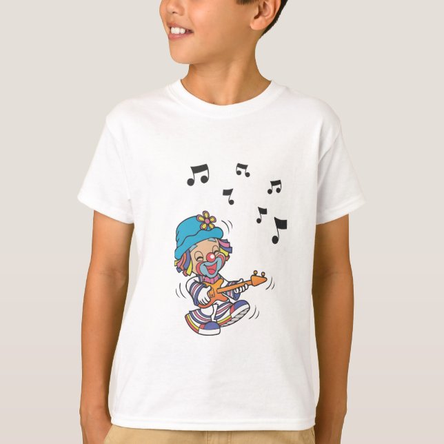 Camiseta Musical Clown Joy T-Shirt (Anverso)