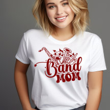 Camiseta musical de Band Mom