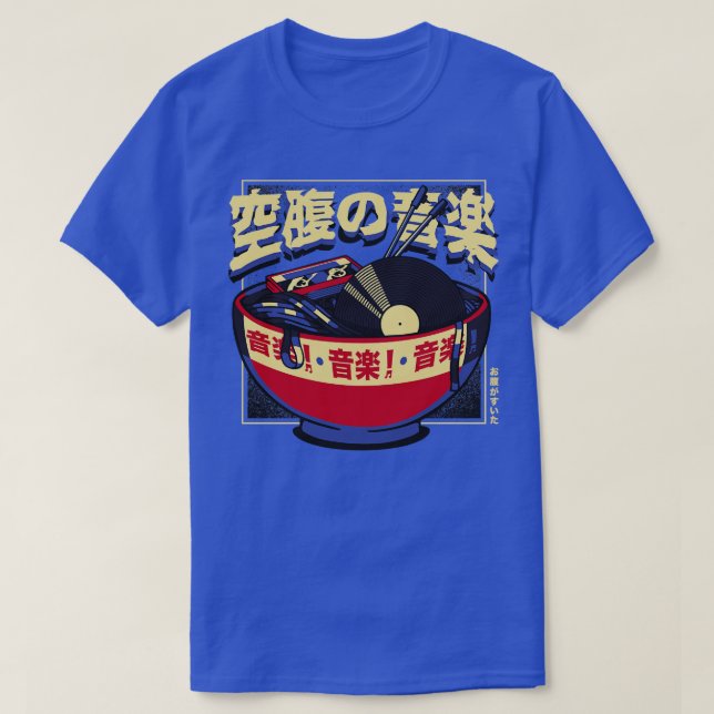 Camiseta Musical K7 de noodles de Tobe Fonseca (Diseño del anverso)