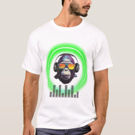 Camiseta Musical monkey T-Shirt 