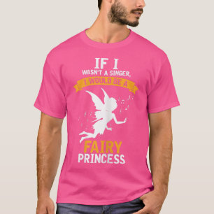 Camiseta Musicia musical de la princesa de karaoke cantante