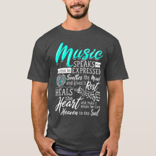 Camiseta Musician Guitar Drummer Piano Band Music 