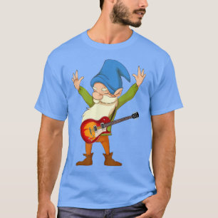 Camiseta Musician Guitarist Gnome Guitar Player Music Nordi