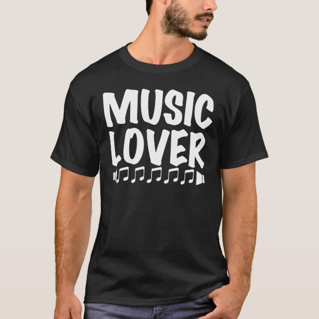 Camiseta MusicLover/T (Anverso)