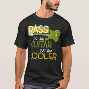 Camiseta Músico Bass Gira Música Rock Bass Guitarra