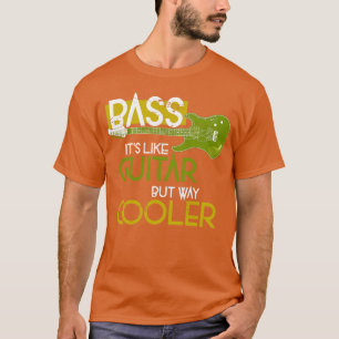 Camiseta Músico Bass Gira Música Rock Bass Guitarra