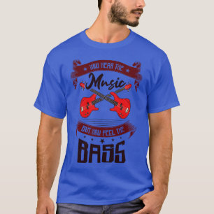 Camiseta Músico Bass Player Music Bass Guitar