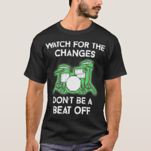 Camiseta Músico Baterista Divertido Música Banda Fiesta Hum