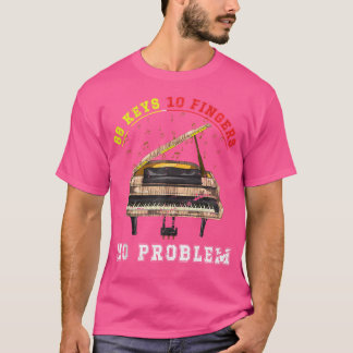 Camiseta Músico clásico divertido pianista instrumento musi