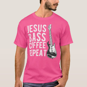 Camiseta Músico Cristiano de Bajo de Ahorro Jesús Bajista