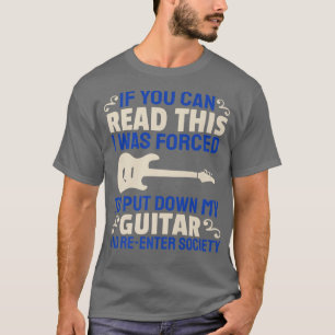 Camiseta Músico de banda de guitarra eléctrica Guitaris Roc