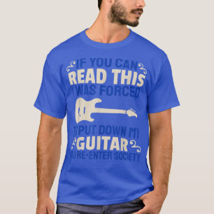Camiseta Músico de banda de guitarra eléctrica Guitaris Roc