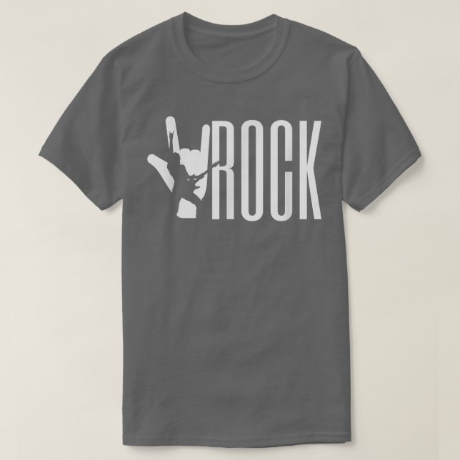 Camiseta Músico de banda de guitarrista rock N Roll Guitar  (Diseño del anverso)
