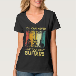 Camiseta Músico De Bass Elige Que Nunca Puedes Tener Demasi