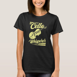 Camiseta Músico de Cello Whisperer Instrumental de Futbolis