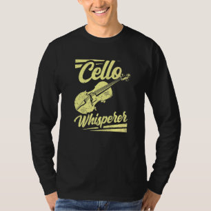Camiseta Músico de Cello Whisperer Instrumental de Futbolis