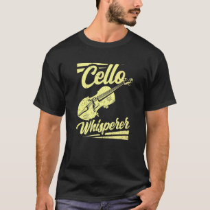 Camiseta Músico de Cello Whisperer Instrumental de Futbolis
