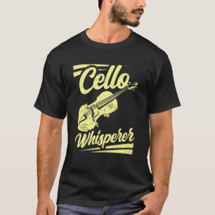 Camiseta Músico de Cello Whisperer Instrumental de Futbolis