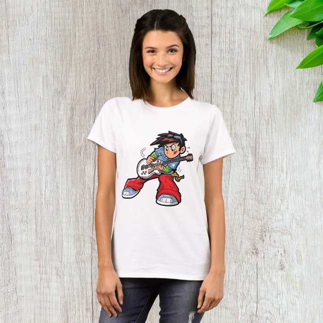 Camiseta Músico de diversiones de estrella de rock de Guay (Subido por el creador)