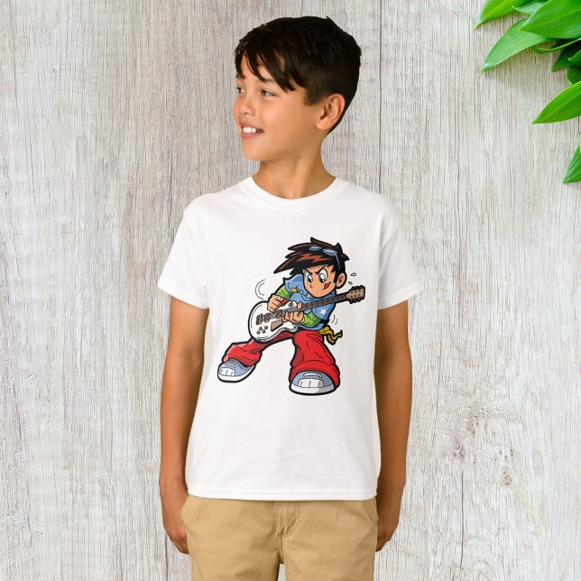Camiseta Músico de diversiones de estrella de rock de Guay (Subido por el creador)