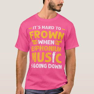 Camiseta Músico de Eufonio de Instrumento de Metal Orquesta
