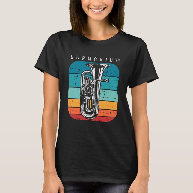 Camiseta Músico de Euphonium Baritone 1 (Anverso)