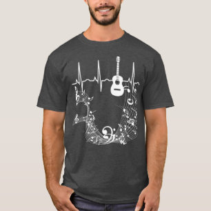 Camiseta Músico de guitarra acústica