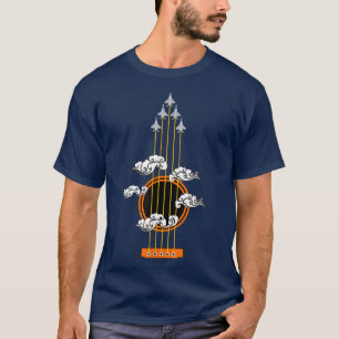 Camiseta Músico de guitarra acústica