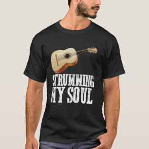 Camiseta Músico de guitarra acústica Guitarista Pl
