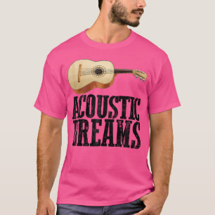 Camiseta Músico de guitarra acústica Guitarista Pl