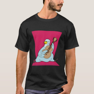 Camiseta Músico de guitarra Budgie de Instrumento de Música