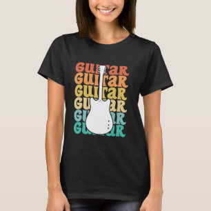 Camiseta Músico de Guitarra Guitarrista Jugador de Guitarra