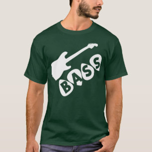 Camiseta Músico de guitarra retro Bass Guitarista