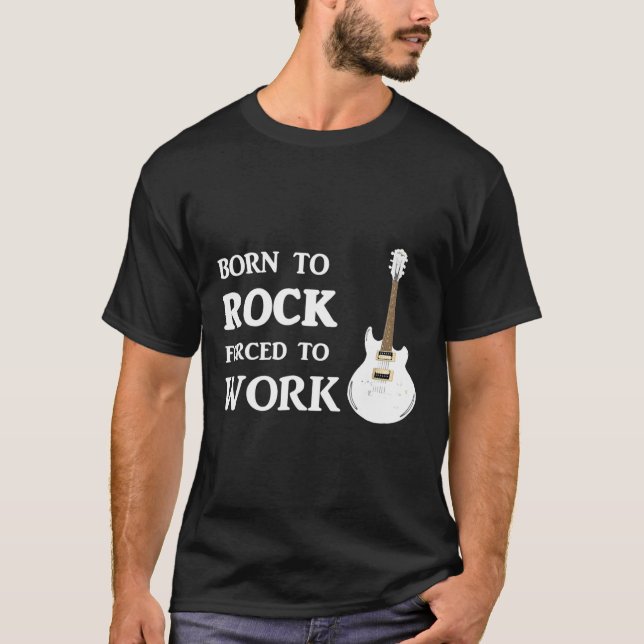 Camiseta Músico de guitarra rock (Anverso)