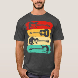 Camiseta Músico de guitarra vintage