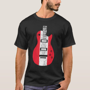 Camiseta Músico de guitarra vintage de la bandera de Austri