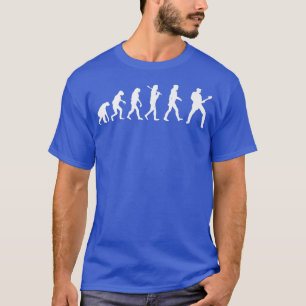 Camiseta Músico de guitarrista divertida en la evolución de