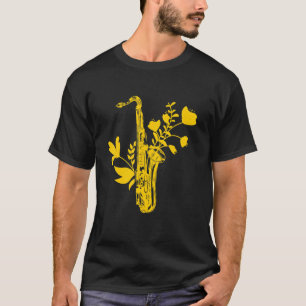 Camiseta Músico de instrumentos musicales Saxo