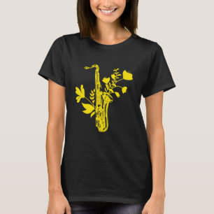 Camiseta Músico de instrumentos musicales Saxo