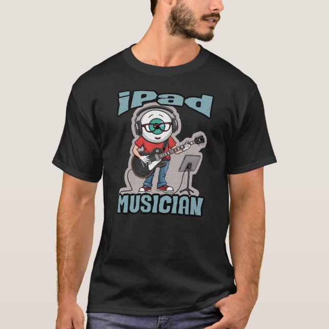 Camiseta Músico de Ipad (Anverso)