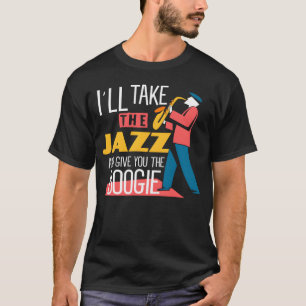 Camiseta Músico de jazz