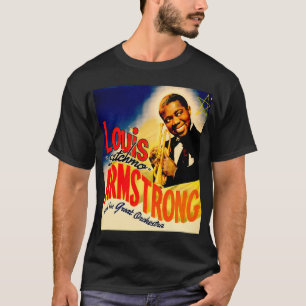 Camiseta Músico de jazz de estilo retro