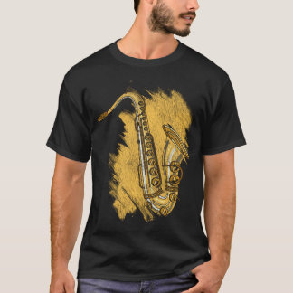 Camiseta Músico de Jazz entrega instrumento musical el Pu s